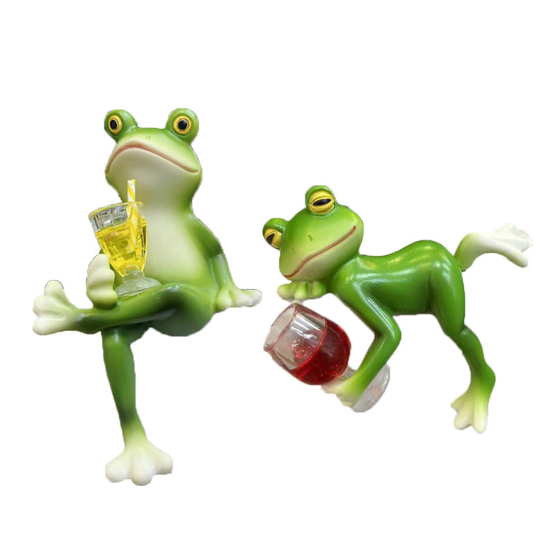 🎁Gift Idea Hot Sale 50% OFF🐸 Frog Flower Pot Hanger Ornament🍷