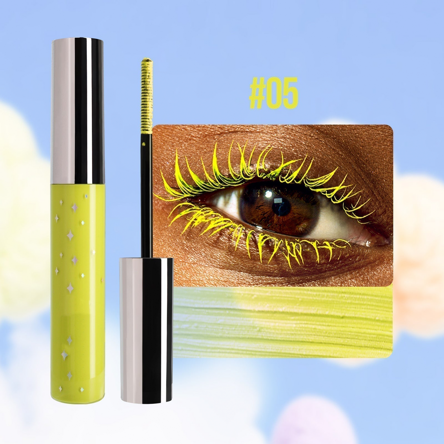 🔥💎BUY 1 GET 1 FREE🌟 Waterproof Diamond Glitter Mascara - Long-lasting Curl, Sparkling Shine, Create Captivating Eyes!