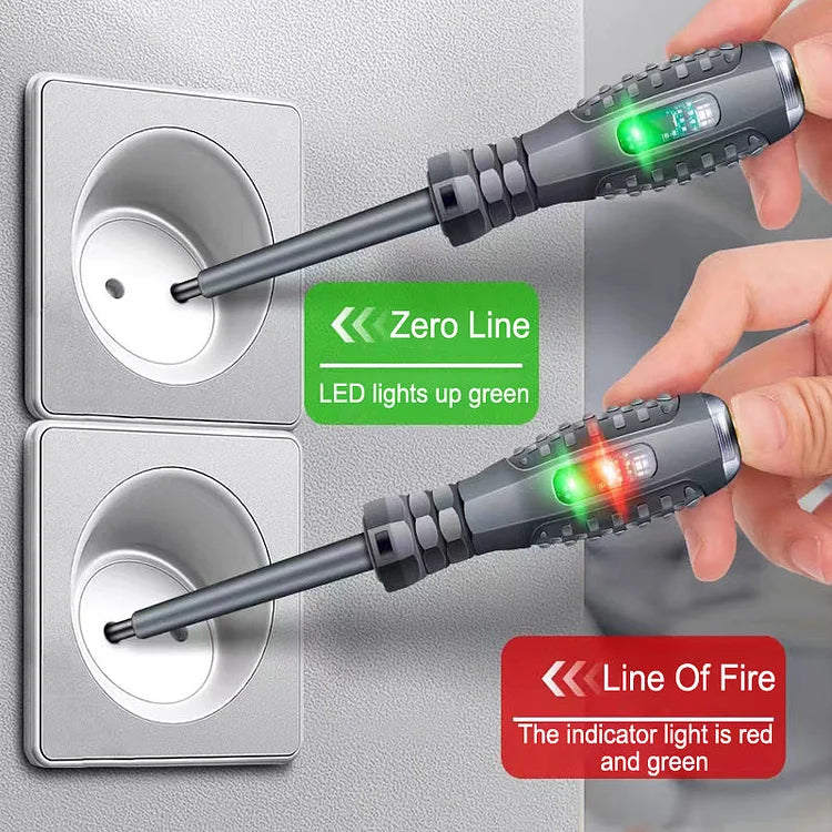 🔥🪛2-in-1  High Torque Strong Magnetic Screwdriver Electricity Detector