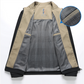 ✨Men's Standing Collar Zipper Casual Jacket