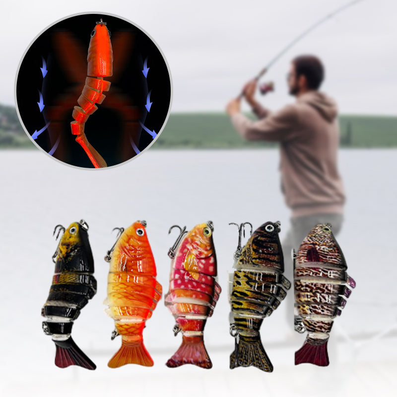 🎣Limited Sale 50% OFF⏰Lifelike Multi-Jointed Sinking Fishing Lure