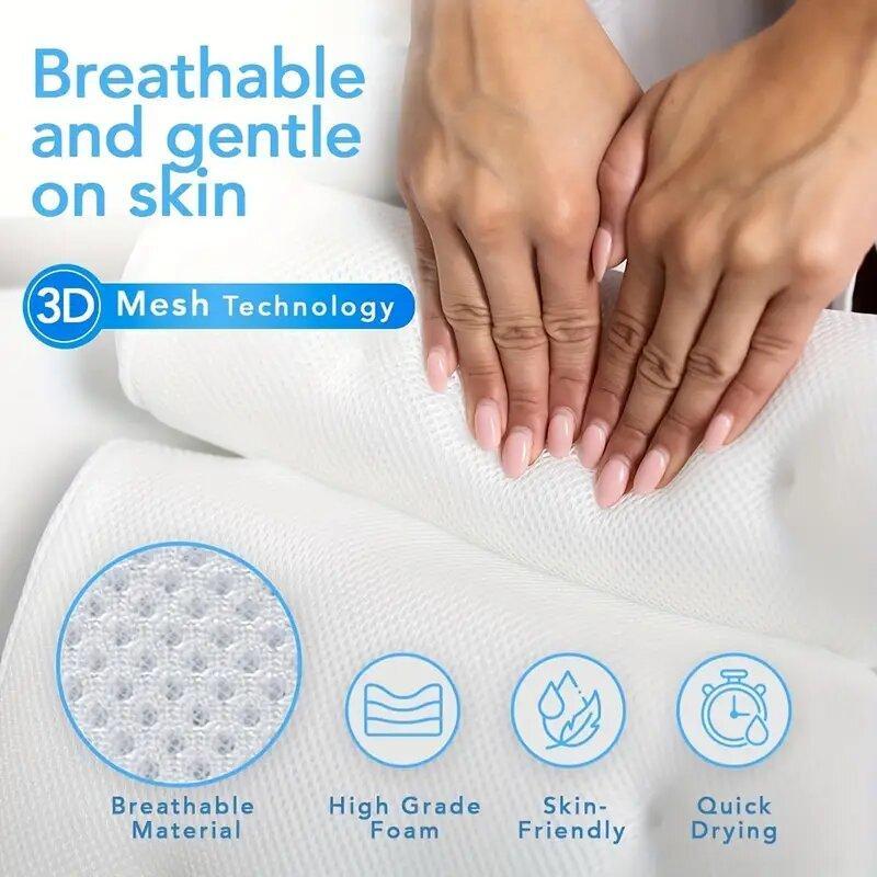Bath Pillow with Suction Cup