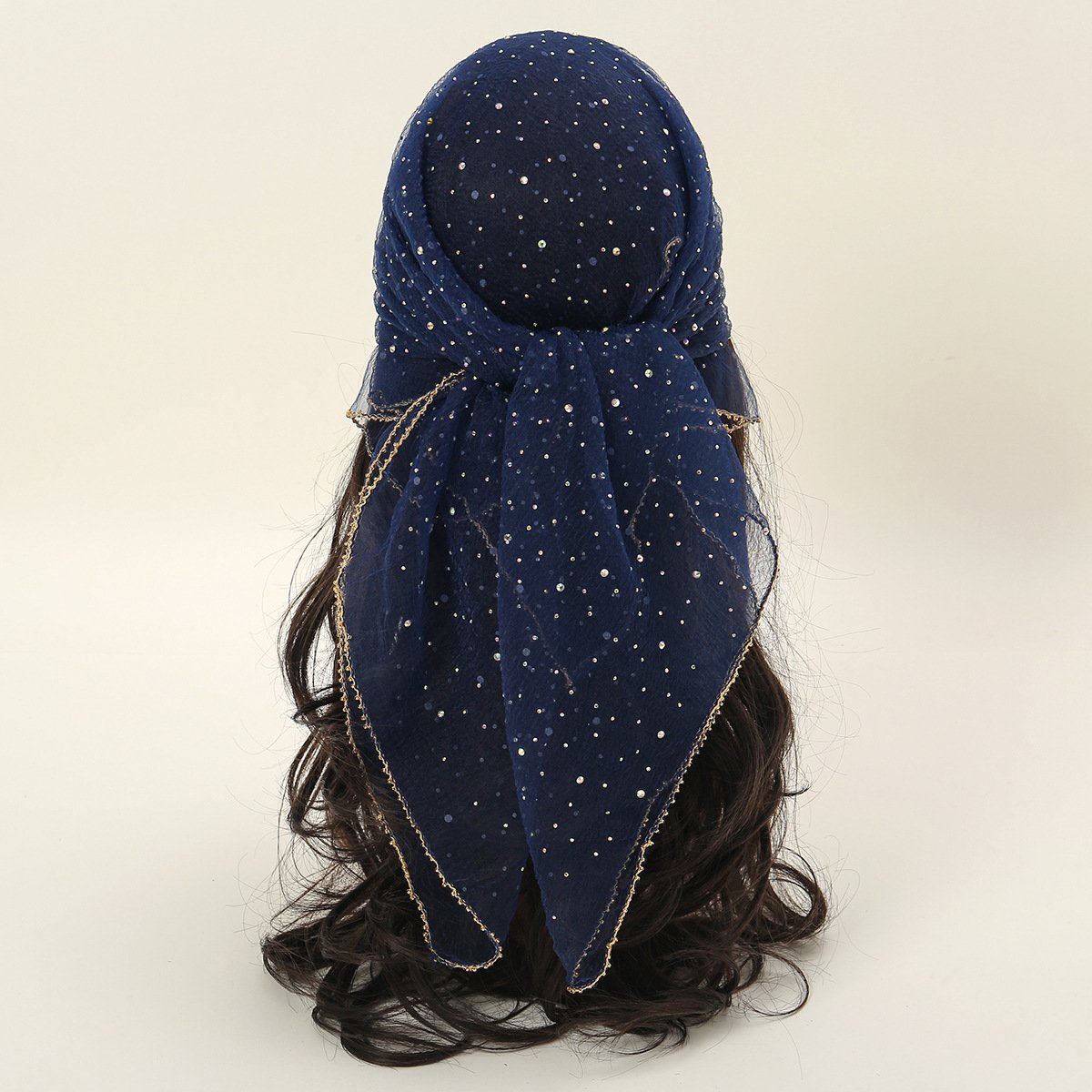 🔥2025 HOT SALE 50% OFF🔥 Women's Glitter Decor Head Scarf