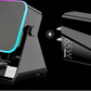 🔥5-in-1 wireless Bluetooth speaker with induction function and adjustable cell phone holder