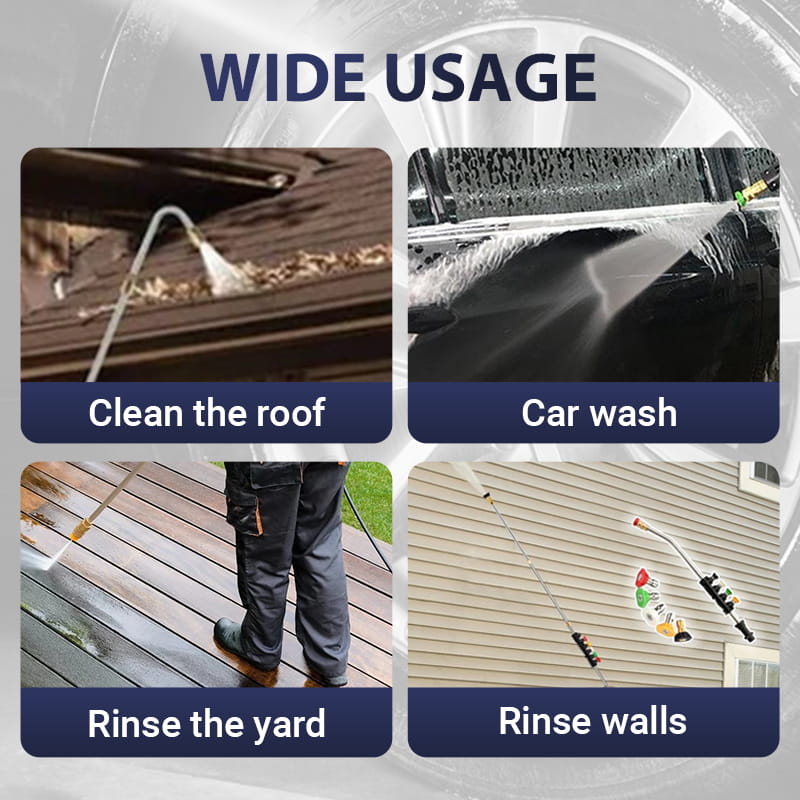 🔥1400 PSI High pressure washing kit