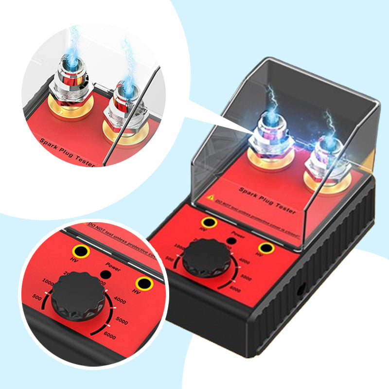 ⚡ Limited Time Half Price - Spark Plug Tester with Dual Testing Hole
