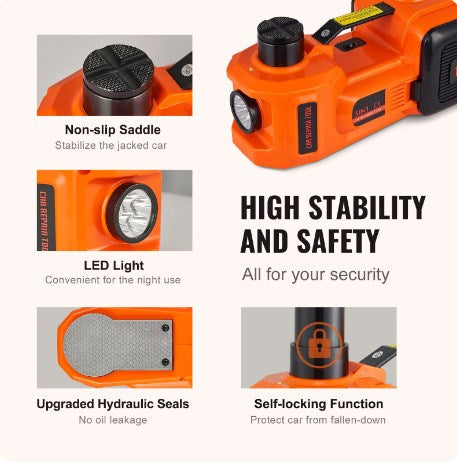 🔥Summer sale🚗 5 tons/11023 lb electric hydraulic jacks