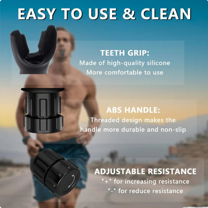 🔥Portable Adjustable Breathing Exerciser