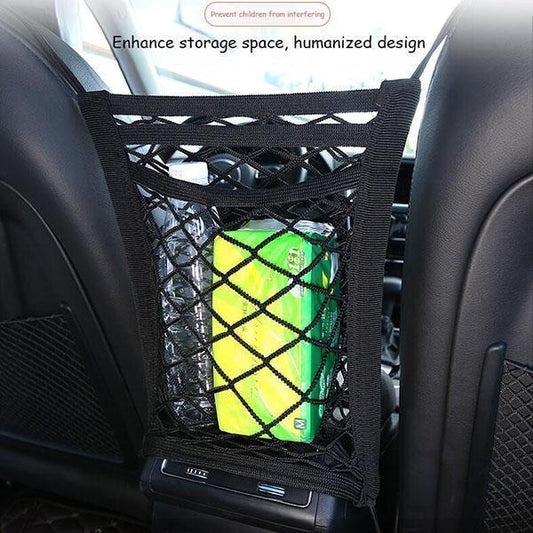 Universal trunk bag with elastic mesh net