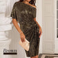 💃👠Hot Sales - 47% OFF🖤Sparkly One-Shoulder Ruched Dress✨