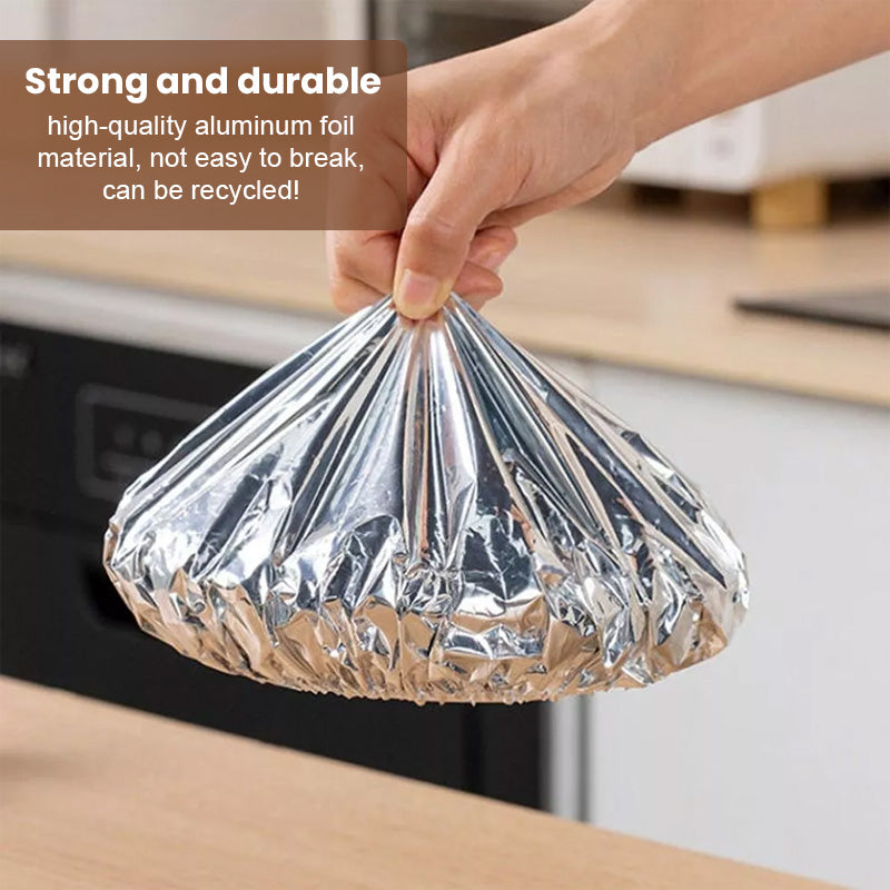 Home dining table & food container aluminum foil heat-retaining cover, kitchen food insulation and freshness keeping, high-quality aluminum foil