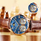 ⌚Mechanical Elegance⚙️ Men's Self-Winding Mechanical Watch - Exudes Gentleman's Charm✨