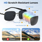 Men's Stylish Frameless High Definition Polarized Sunglasses