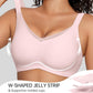 ✨Breathable and Not Stuffy😍Women's Wireless V-Neck Crossover Mesh Seamless Push-Up Bra