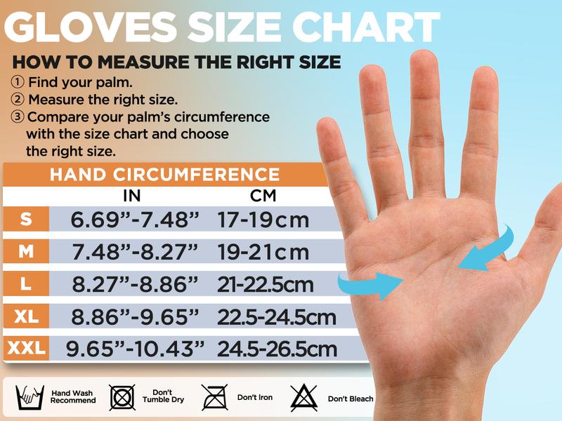 Winter Gloves Women Men Ski Gloves Liners Thermal Warm Touch Screen