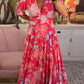 🌸SIZE:M-3XL💃V-neck Floral Loose Maxi Dress