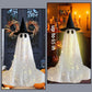 👻✨50% OFF! 🕯️🕸️ Giant Glittering Ghost Decoration – 5.4 ft Tall, Battery-Powered LED Glow & Freestanding Design. Over 1,923 Haunted Homes!✨