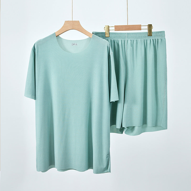 ❄️ Couple's Summer Ice Silk Cool Feeling Sleepwear