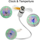 🔥Hot Sale，Buy 2 GET 1🔥USB Fan with LED Clock Lighting