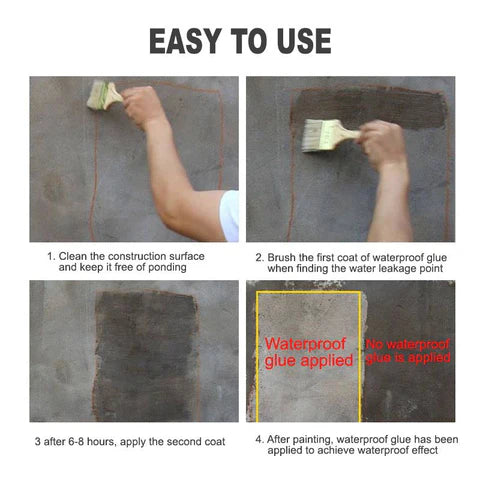 🌊Clear Waterproof Sealant for Leaks & Repairs