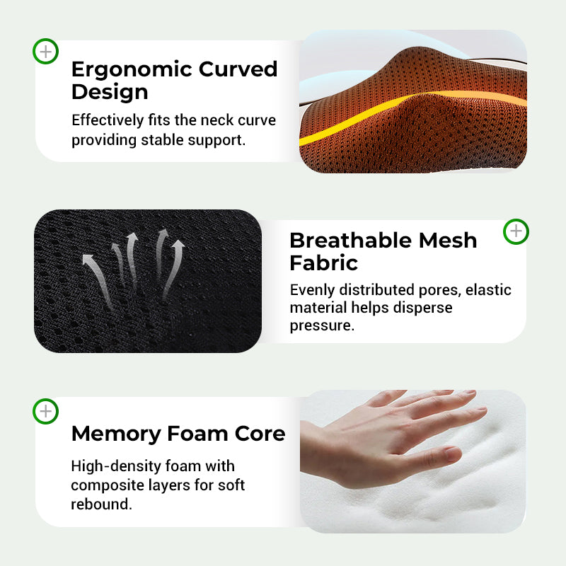 🎊Clears Away All Your Fatigue in a Jiffy🎊Multifunctional Deep Kneading Massage Pillow with Heat