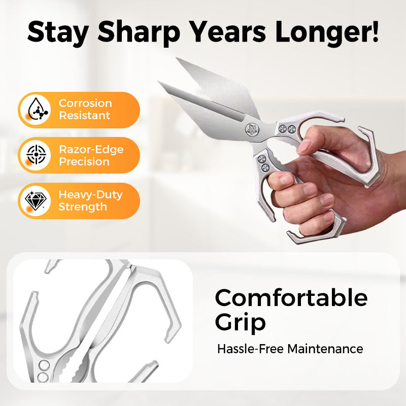 🔥Hot Sale（💥50%OFF）🔥Multifunctional Heavy-Duty Kitchen Shears
