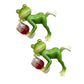 🎁Gift Idea Hot Sale 50% OFF🐸 Frog Flower Pot Hanger Ornament🍷