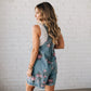 🌸2025 New Fashion🌸 Vintage Floral Printed Denim Jumpsuit