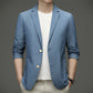 Men's Ice Silk Lightweight Suit Jacket