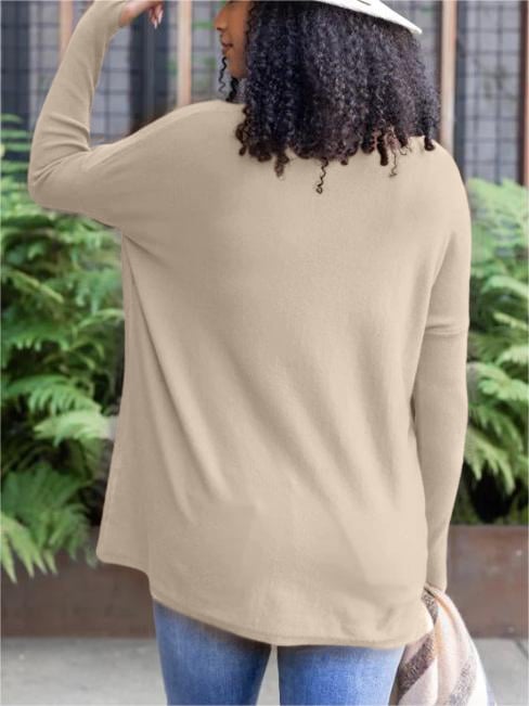 💥HOT SALE 50% OFF💥LONG SLEEVE THUMBHOLE SWEATER POCKET TUNIC💥