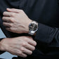 Men's Casual And Business Round Dial Quartz Watch