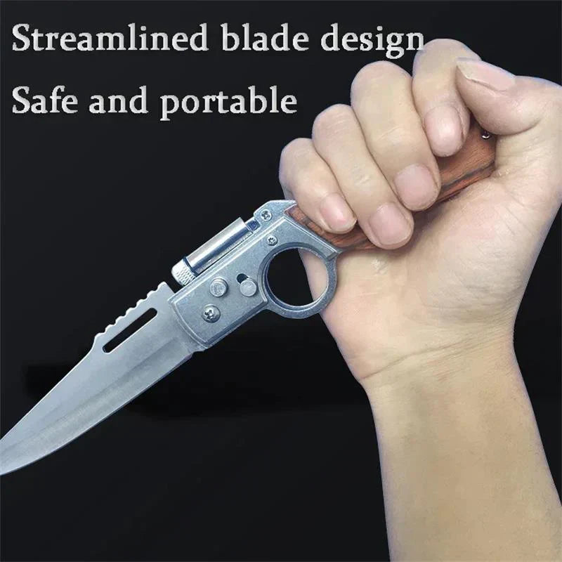 🎅Christmas Sale🎁Outdoor Stainless Steel Portable Floding Knife