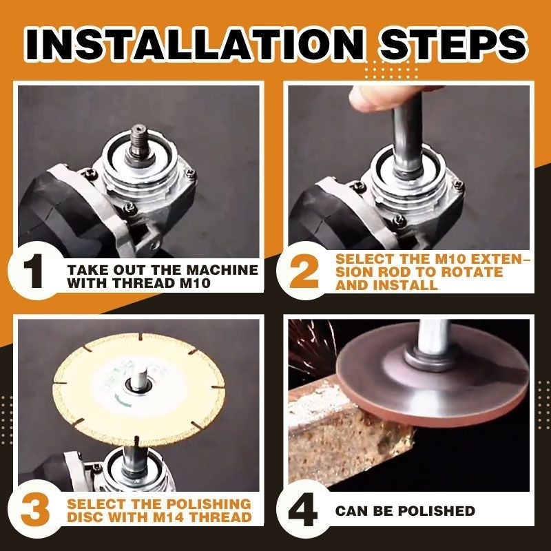💥Buy 2 Get 3 Free💥Angle Grinder Extension Connecting Rod