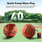 Portable intelligent wireless digital inflation pump, multifunctional tire, basketball, bicycle, emergency inflation