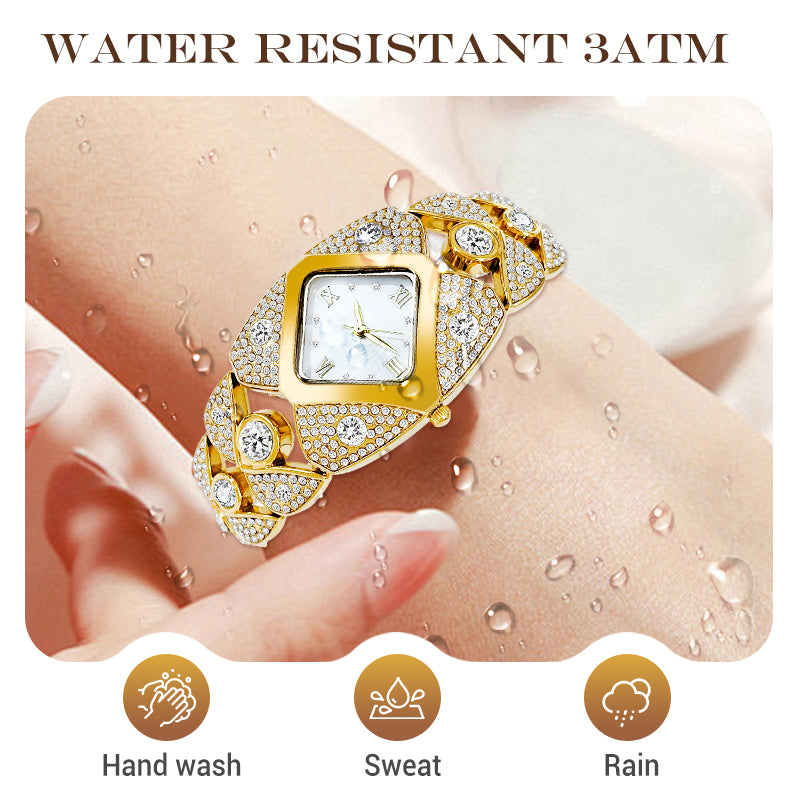 💎Women's Retro Quartz Watch with Sparkling Rhinestones⌚