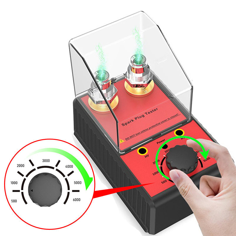 ⚡ Limited Time Half Price - Spark Plug Tester with Dual Testing Hole
