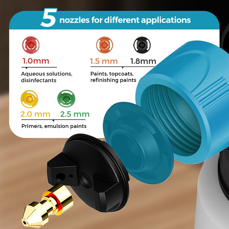 ⏳2025 Hot Sale 70% OFF💥Wireless Electric Paint Sprayer