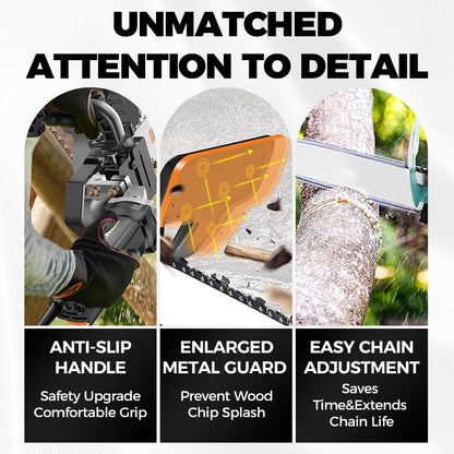 🔥Half price today Ends soon🔥Angle Grinder Converted Electric Chainsaw Kit