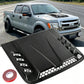 2026 New Black Universal Large Hood Vents - Car Engine Hood Air Vent Scoop for Chevy Silverado, Colorado, Ford F-150/F-250/F-350, Dodge Ram 1500/2500/3500 (Automotive Exterior Decoration Accessory)