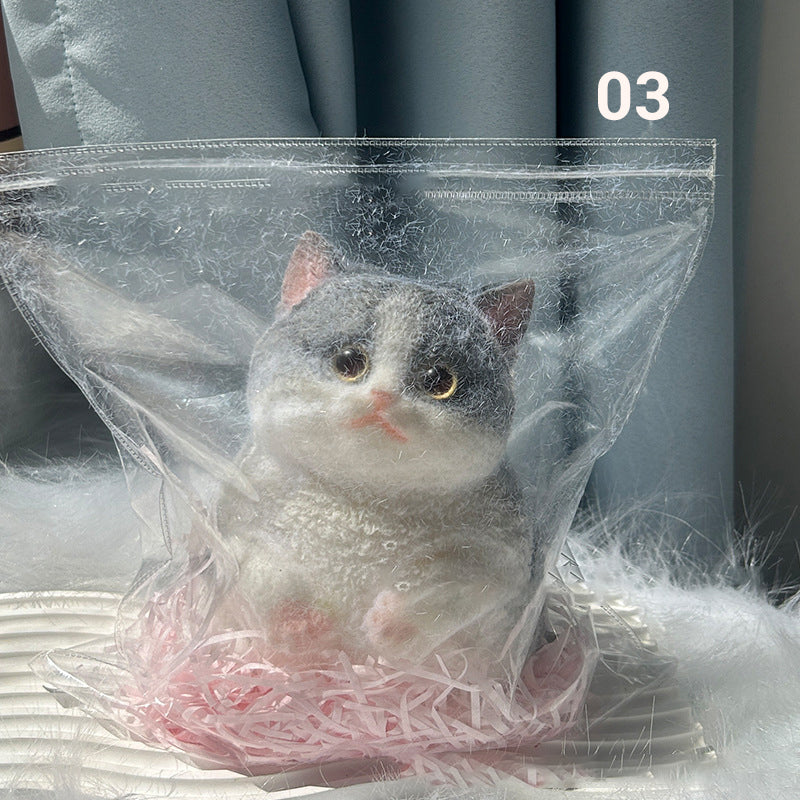 🎁Easter Promotion😻Cute and soft cat-shaped toy💕(relieves stress)