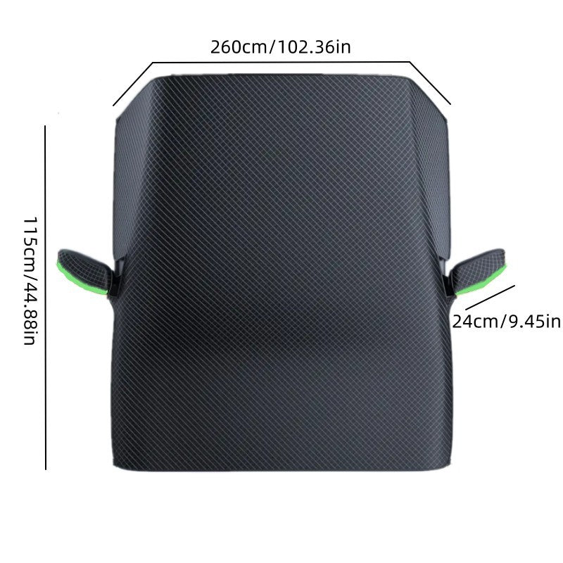❄️ Windshield Anti-Snow & Anti-Frost Cover with Mirror Protection – Ready-to-Drive in Any Weather!🔥