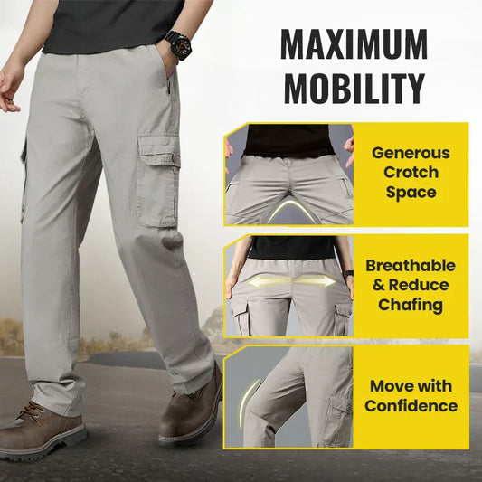 💖HOT SALE 50% OFF👖Multi-Pocket Durable Ultra Comfort Loose Fit Pants