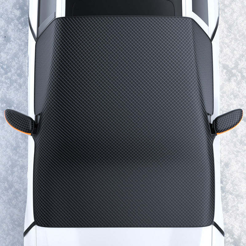 ❄️ Windshield Anti-Snow & Anti-Frost Cover with Mirror Protection – Ready-to-Drive in Any Weather!🔥