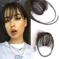🎀Limited Sale 50% OFF🎀Clip In Bangs 100% Human Hair Extensions Air Bangs