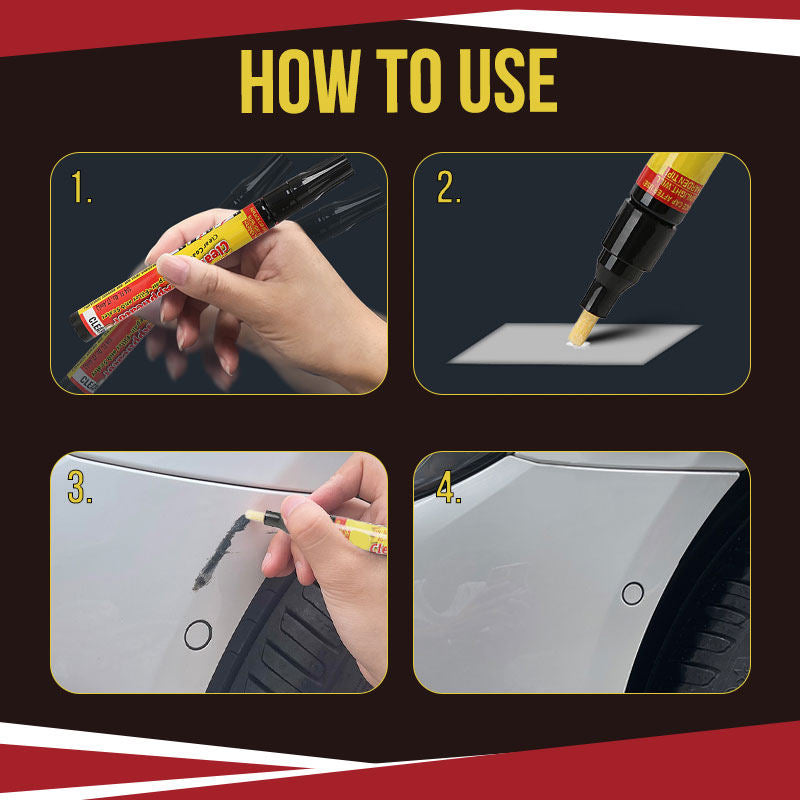 🚗 BUY 1 GET 1 FREE! ✨ Instant Car Scratch Repair Pen - Fills & Blends Scratches in 60 Seconds, Clear Coat for All Car Colors 🛠️📦
