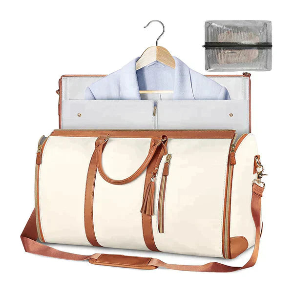 🧳Travel at no extra cost! The ultimate duffel bag for clothes - 50% off for a limited time only! 🌍🎒✈️