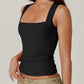💥HOT SALE 59% OFF💥Women’s Square Neck Sleeveless Tank Top – Soft, Stretchy & Chic
