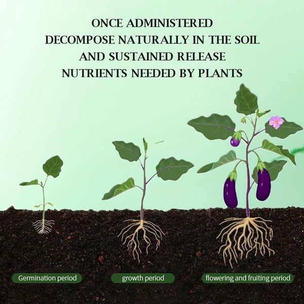 🔥2025 Hot Sale 54%OFF 🌞Home Gardening Universal Slow-Release Tablet Organic Fertilizer