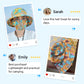 🌞Summer Limited time 50% off! 👒Women's Floral Print Bucket Sun Hat with Mask