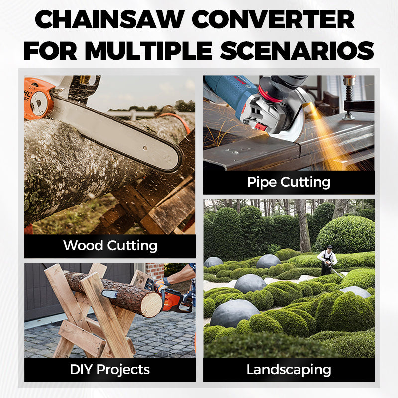 💥 BEST-SELLER BACK IN STOCK! 🔥 High-powered cordless chainsaw (lithium battery) - 🎁 Free tool kit for a limited time!